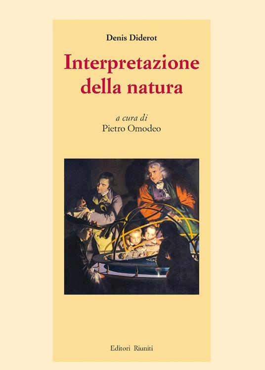 Interpretazione della natura - Denis Diderot - copertina