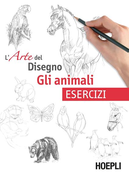 Gli animali. L'arte del disegno. Esercizi - copertina