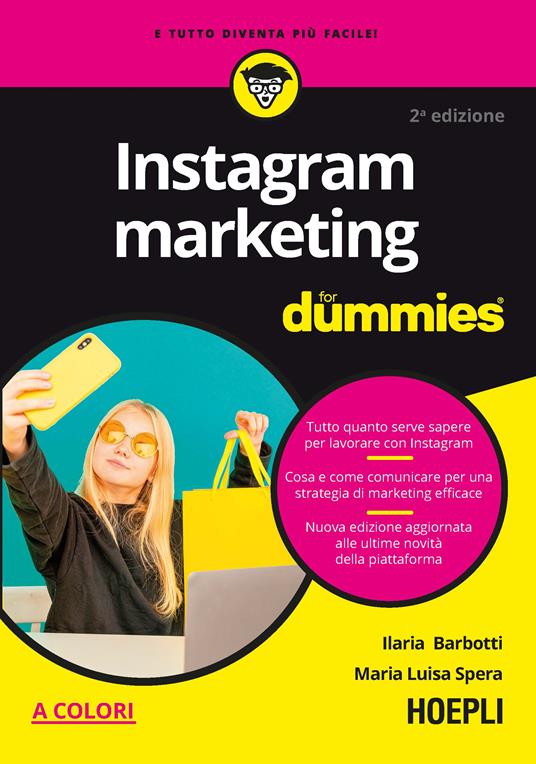 Instagram marketing for dummies - Ilaria Barbotti,Maria Luisa Spera - copertina
