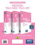 Hoepli test. Medicina, Odontoiatria, Veterinaria TOLC-MED e TOLC-VET. Kit completo Plus: Libro di teoria con esercizi-6000 quiz-Libro di prove simulate