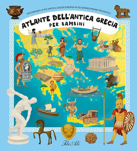 Atlante dell'antica Grecia. Ediz. a colori - Oldrich Ruzicka - copertina