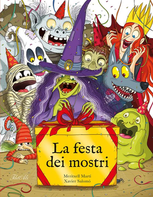 La festa dei mostri. Ediz. a colori - Meritxell Martí - copertina
