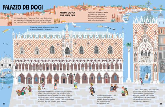 Il libro degli edifici straordinari. Ediz. a colori - Peter Allen,Ziggy Hanaor - 5