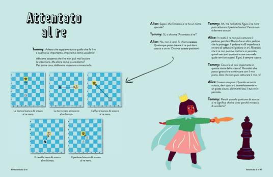 Il libro degli scacchi per bambini. Ediz. a colori - Sabrina Chevannes - 7