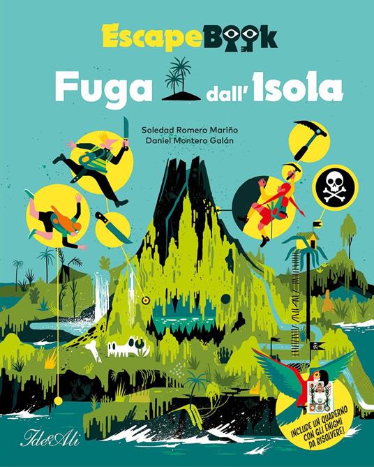 Fuga dall'isola. Escape book - Soledad Romero Mariño - copertina