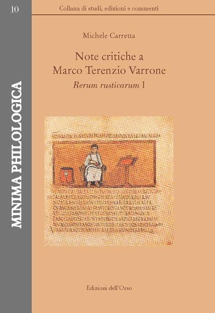 Note critiche a Marco Terenzio Varrone. Rerum rusticarum I - Michele Carretta - copertina