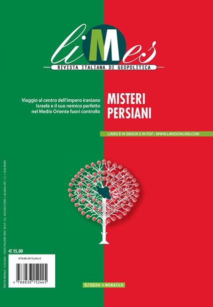 Limes. Rivista italiana di geopolitica (2024). Vol. 5: Misteri persiani - copertina