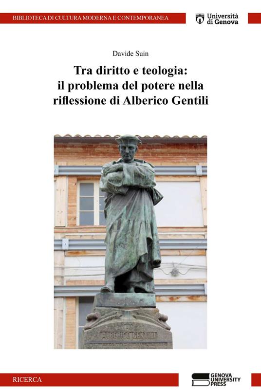 Tra diritto e teologia: il problema del potere nella riflessione di Alberico Gentili - Davide Suin - copertina