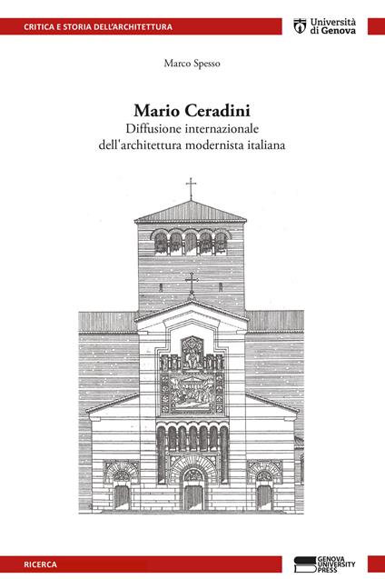 Mario Ceradini. Diffusione internazionale dell'architettura modernista italiana - Marco Spesso - copertina