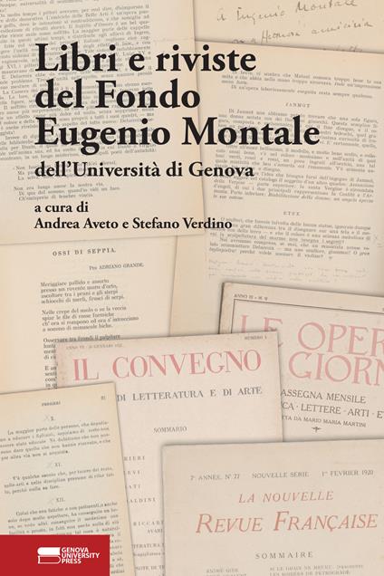 Libri e riviste del Fondo Eugenio Montale dell’Università di Genova - copertina