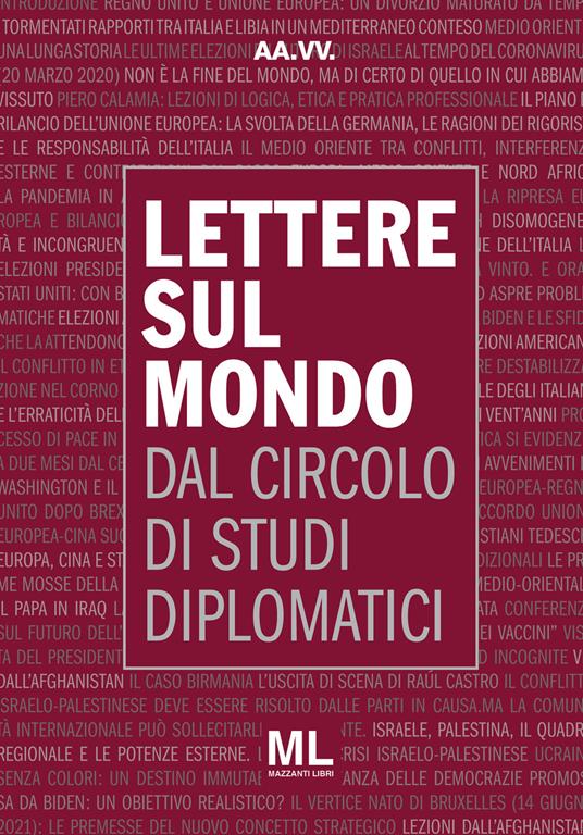 Lettere sul mondo. Dal circolo di studi diplomatici 2021 - Circolo Di Studi Diplomatici - copertina