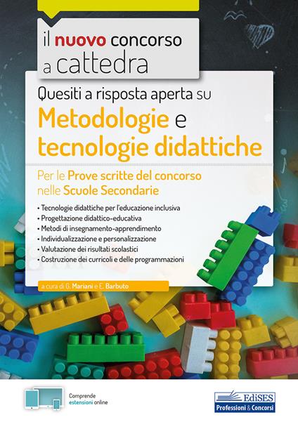 Quesiti a risposta aperta su metodologie e tecnologie didattiche. Per le prove scritte del concorso nelle Scuole Secondarie. Con espansione online - copertina