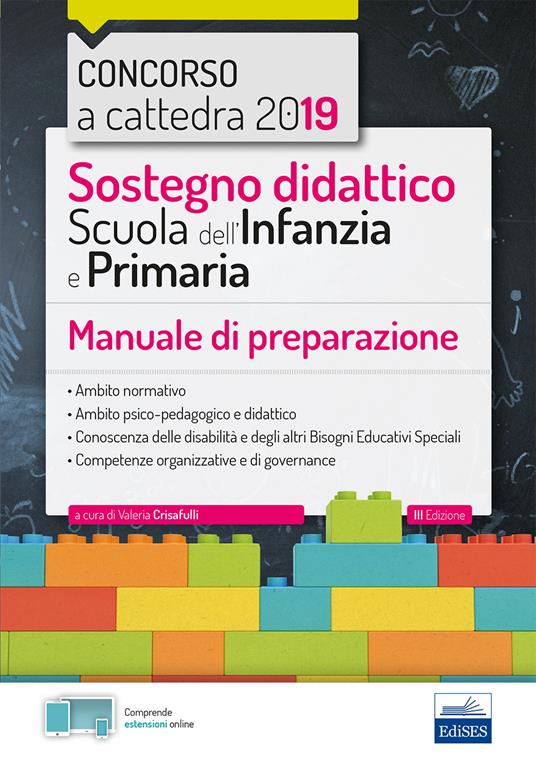 Sostegno didattico scuola dell'infanzia e primaria. Manuale di preparazione. Con estensioni online - Valeria Crisafulli - ebook