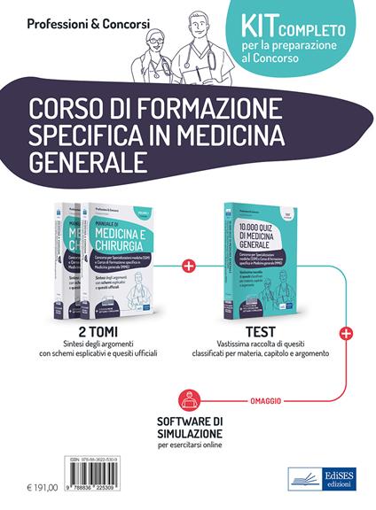 Kit Medicina generale. Per il corso di formazione specifica in Medicina generale. Con software di simulazione - Federico Frusone,Giulia Puliani - copertina