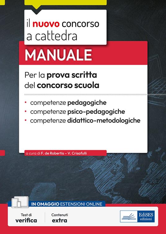 Concorso docenti scuola straordinario TER 2023-2024. Manuale con teoria e  test di verifica per la prova scritta. Nuova ediz. di - Il Libraio