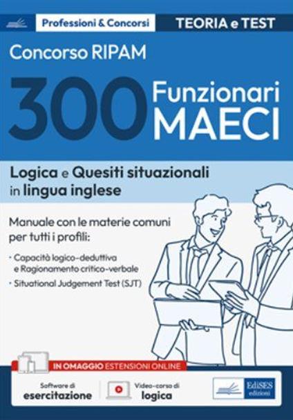 Concorso 300 funzionari MAECI. Teoria e test. Con software di simulazione - V.V.A.A. - ebook