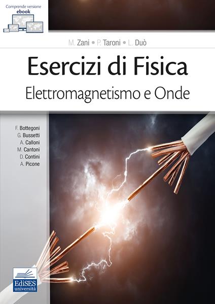 Esercizi di fisica. Elettromagnetismo e onde - copertina