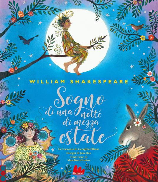 Sogno di una notte di mezza estate. Ediz. a colori - William Shakespeare,Georghia Ellinas - copertina