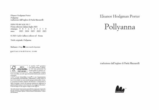 Pollyanna - Eleanor Porter - 2