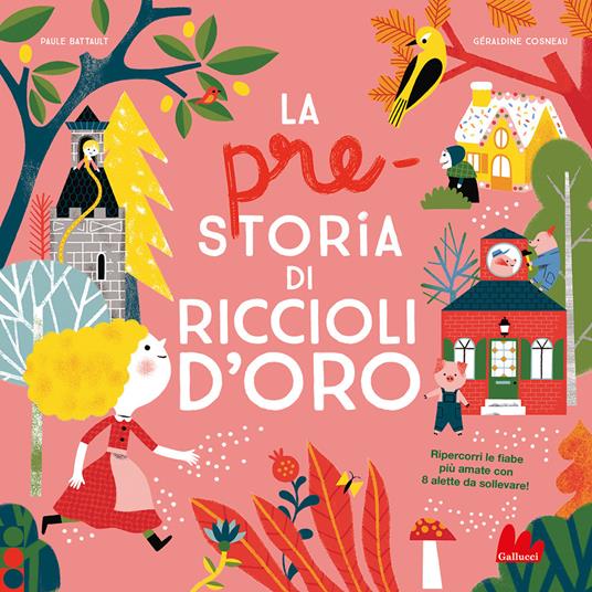 La pre-storia di riccioli d'oro - Paule Battault - copertina