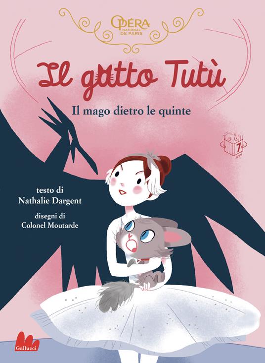 Il gatto Tutù. Il mago dietro le quinte - Nathalie Dargent - copertina