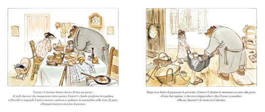 Il picnic di Ernest e Celestine. Ediz. a colori - Gabrielle Vincent - 2