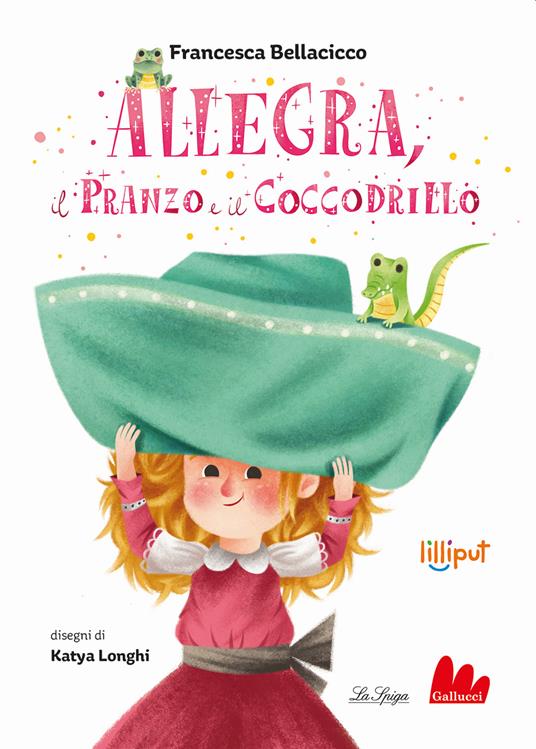 Allegra, il pranzo e il coccodrillo. Ediz. a colori - Francesca Bellacicco - copertina