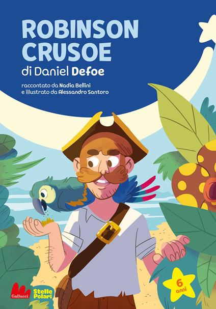 Robinson Crusoe di Daniel Defoe - Nadia Bellini - copertina