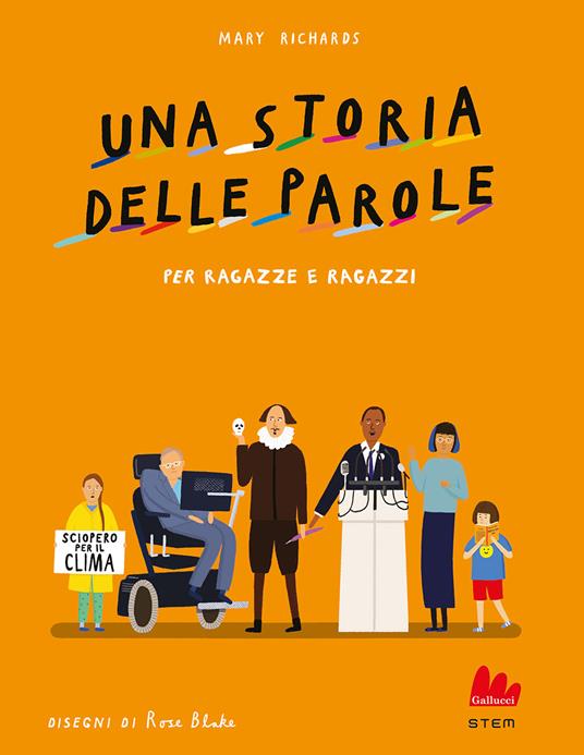 Una storia delle parole per ragazze e ragazzi - Mary Richards - copertina