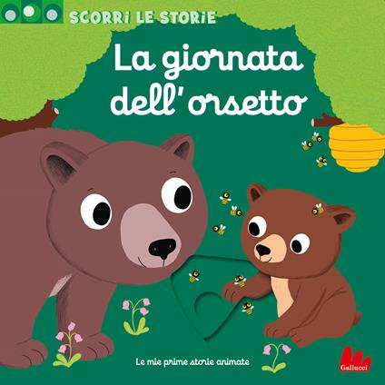 La giornata dell'orsetto. Scorri le storie. Ediz. a colori - Nathalie Choux - copertina