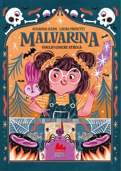 Voglio essere strega. Malvarina - Susanna Isern - copertina