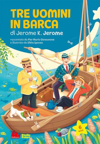 Tre uomini in barca di Jerome Jerome K. - Pier Mario Giovannone - copertina