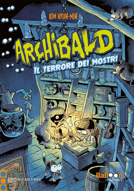 Archibald il terrore dei mostri - Hyun-Min Kim - copertina