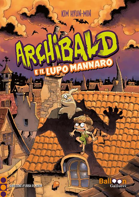 Archibald e il lupo mannaro - Hyun-Min Kim - copertina