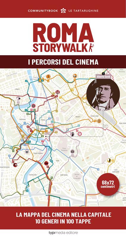 Roma StoryWalk. La mappa. I percorsi del cinema - copertina