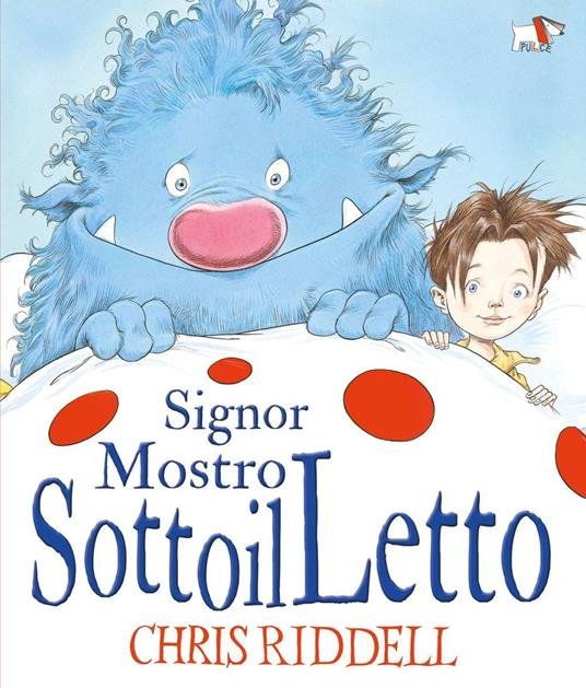 Signor Mostro SottoilLetto. Ediz. a colori - Chris Riddell - copertina