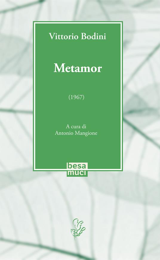 Metamor (1967) - Vittorio Bodini - copertina