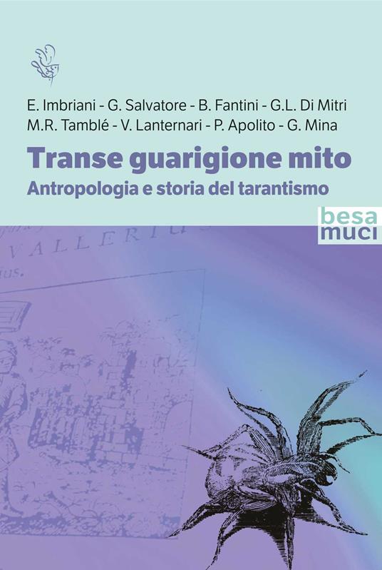 Transe guarigione mito. Antropologia e storia del tarantismo - copertina