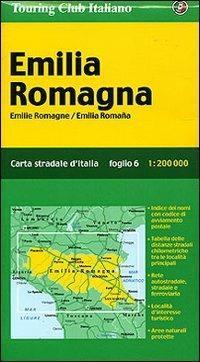 Emilia Romagna 1:200.000 - copertina