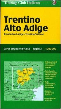 Trentino Alto Adige 1:200.000 - copertina