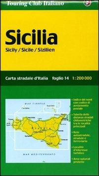 Sicilia 1:200.000 - copertina