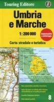 Umbria, Marche 1:200.000