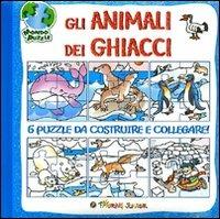 Gli animali dei ghiacci. Libro puzzle. Ediz. illustrata - Irene Mazza - copertina