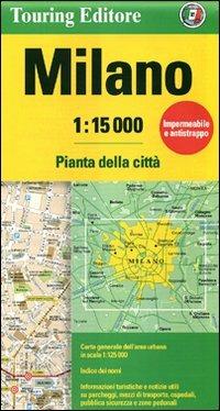 Milano 1:15.000. Pianta della città - copertina