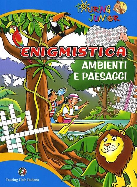 Enigmistica. Ambienti e paesaggi - copertina