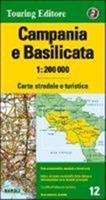 Campania e Basilicata 1:200.000. Carta stradale e turistica