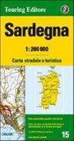 Sardegna 1:200.000. Carta stradale e turistica. Ediz. multilingue - copertina