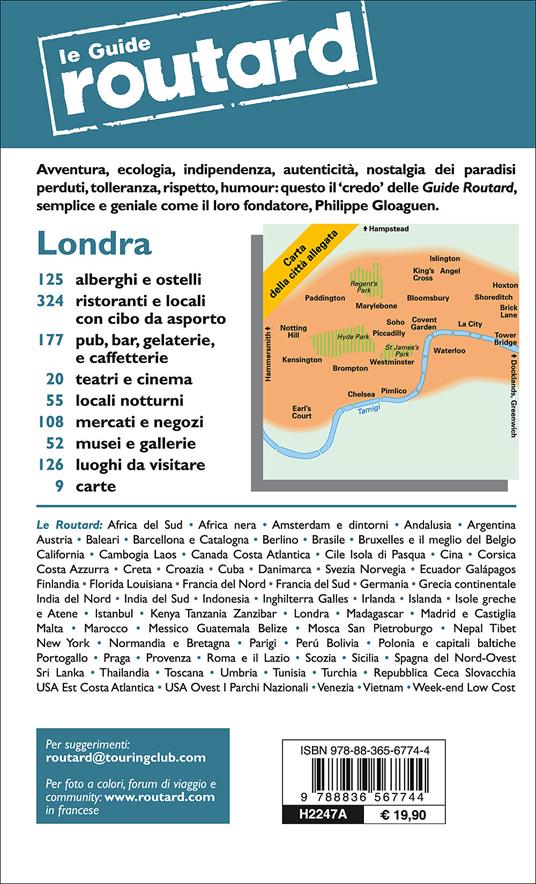 Londra Guida Routard In Italiano 2016 - Aa.Vv.