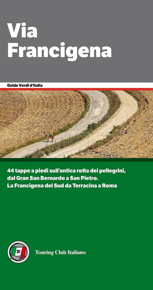 La via Francigena da Lucca a Roma - copertina