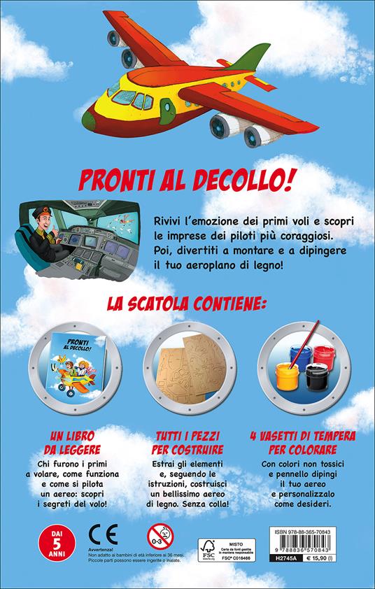 Costruisci il tuo aereo. Con gadget - 3